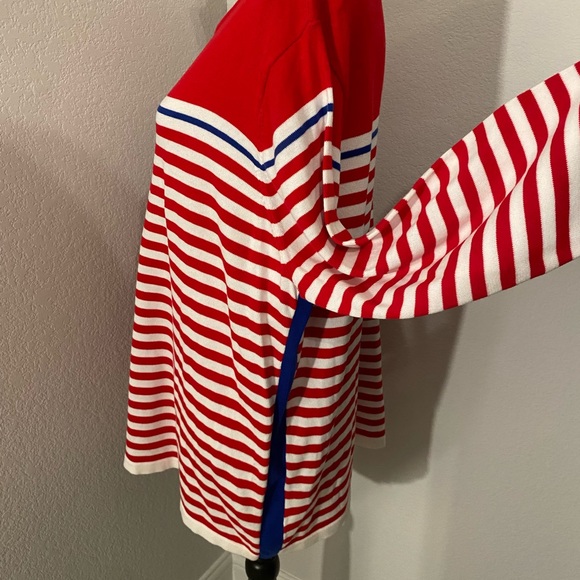 Red Striped Top - Picture 3 of 4